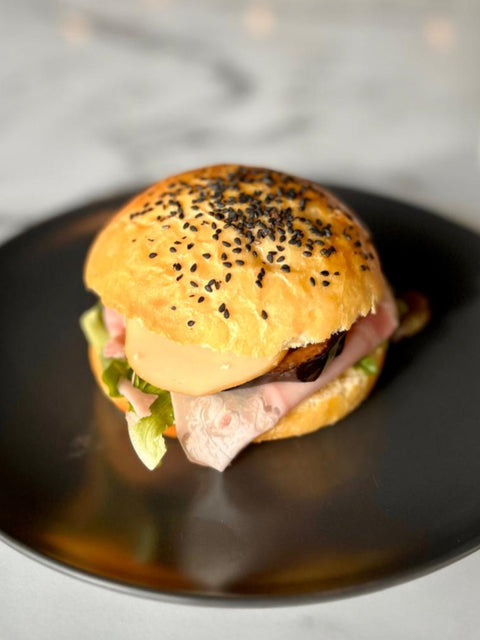 Il Panino Jambon Scarmoza Aubergine
